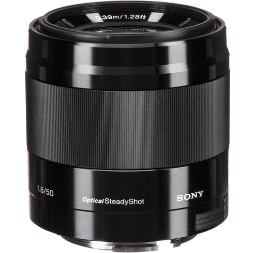 Sony E 50mm f1.8 OSS Lens (Black)